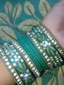 Beautiful Blue Colour Bangles