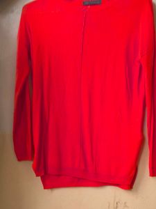 Marks &amp; Spencer Red Knit Top