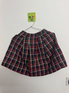 Cute Checkered Mini Skirt