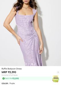 Ruffle Bodycon Dress