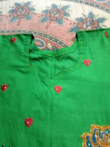 Beautiful Green Colour Kurta
