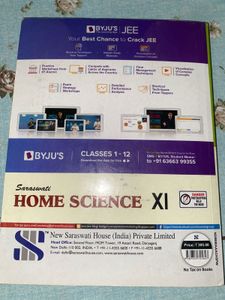 Home Science Class 11th Book