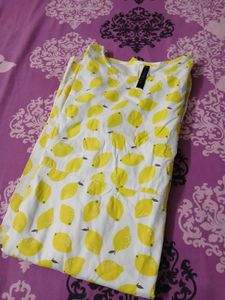 Lemon Print Dress