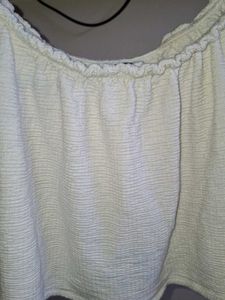 White Crop Top