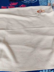 Baby Blanket with Lion Embroidery