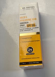 Dr. Sheth's Haldi & Hyaluronic Acid SPF SPray