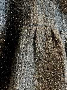 Overcoat with Unique Sleeves and Silhouette