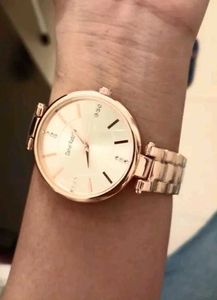 Rose Gold &#39;Americanviber&#39; Watch