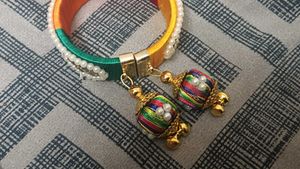 Combo Of Traditional Multicolored Boho Bangles
