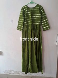 Elegant Green Ethnic Gown