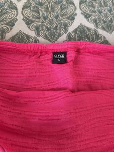 Vibrant Pink Tube Top- Bust- 36-38