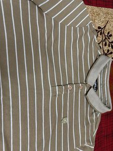 Striped Polo T-Shirt