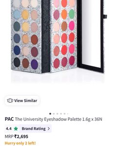 Pac Eyeshadow Pallate