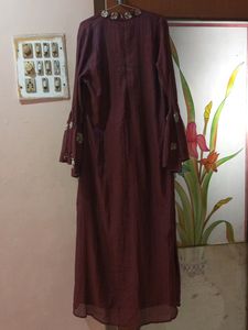 Price Drop 📢📢Rust Colour One Piece For Femal