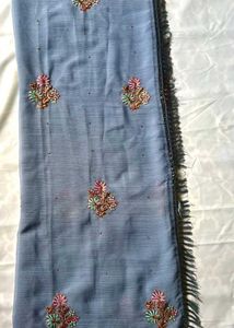 Elegant Embroidered Saree