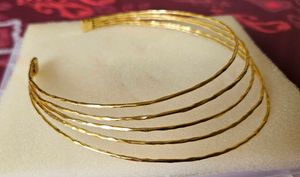 Gold-Plated Neck Cuff from Adore By Priyanka