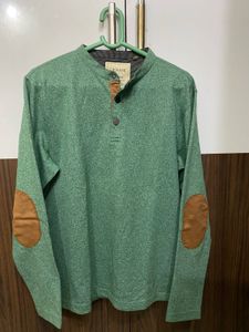 Full Sleeve T Shirt With Elbow Patch