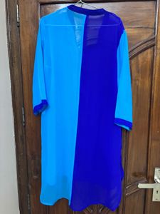 Two Shaded Blue Kurta
