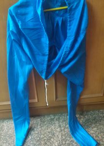 Elegant Blue Anarkali Suit