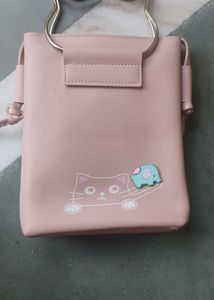 Cute Beige Crossbody Bag