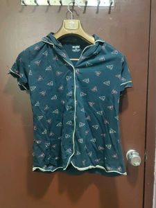 Printed Pajama Set