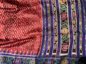 Pure Silk Ikkat Saree