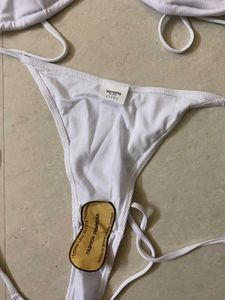 Ribbed String Bikini