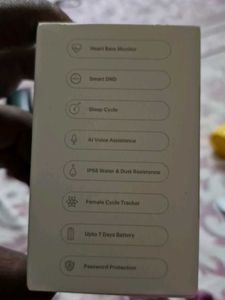 Smartwatch with Black Band