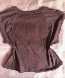 H&amp;M Brown Graphic Tee