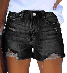 Black Ripped Denim  Zara Shorts