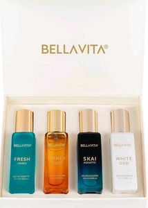 Bellavita Perfumes Pack Of 4 (20 ML Each)