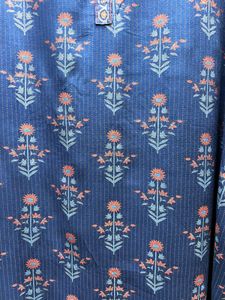 Blue Printed Kurta