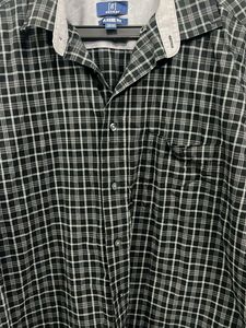 Men's Speedway Black Checkered Shirt