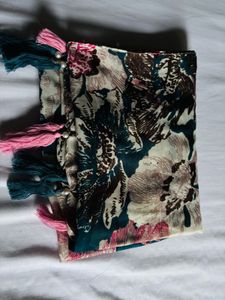Floral Print Scarf Set