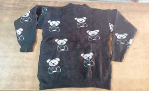 Cute Bear Pattern Sweater