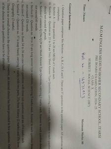 Class X Board Booster papers read description