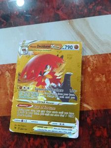 5 rare Golden Cards