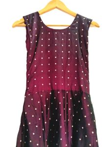 WINE COLOUR GOWN FOR WOMEN
