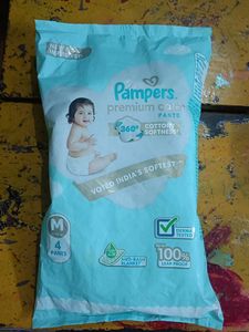 Pampers Premium Care Pants - Size M (4 Count)