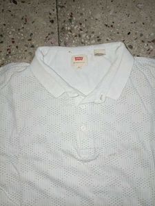 Levi's White Polo Shirt