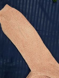 H&amp;M Warm Peach Button-Down Cardigan