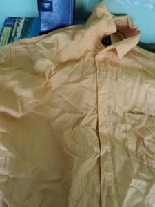 Yellow Casual Shirt
