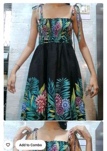 Strap Up Dress