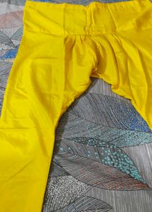 Stitch Yellow Anarkali Dress