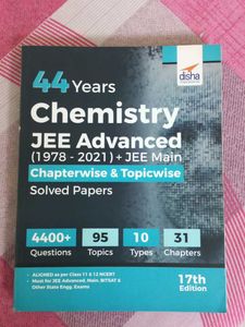 Disha 44 Years JEE Advanced Chemistry PYQs