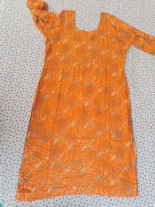 peech warm  Kurta Set