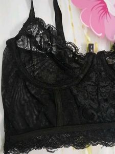 (1115)Black Lace Bralette
