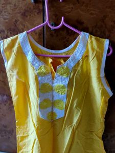 Yellow Kurta