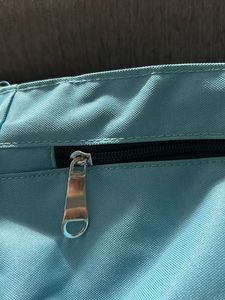2 Combo Purses- New Sky Blue Sling+ Peach Clutch