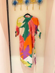 Rareism Round Neck Dress